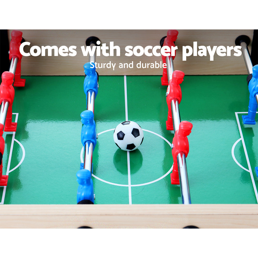 Mini Soccer Table | Foosball Football Game | Home Family Party Gift | Tabletop Size