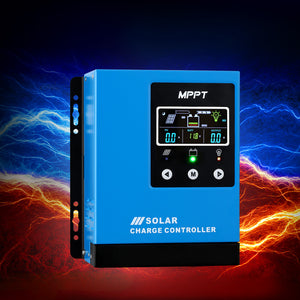 Giantz 40A MPPT Solar Charge Controller | Auto 12V/24V/36V/48V | Battery Regulator