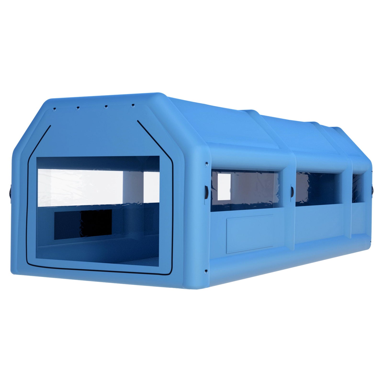 Inflatable Spray Booth | 10x5x3.5m | Car Paint Tent | 2 Blowers + Filters