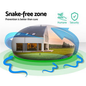 Snake Repeller | 8X Ultrasonic Solar Powered Pest Control
