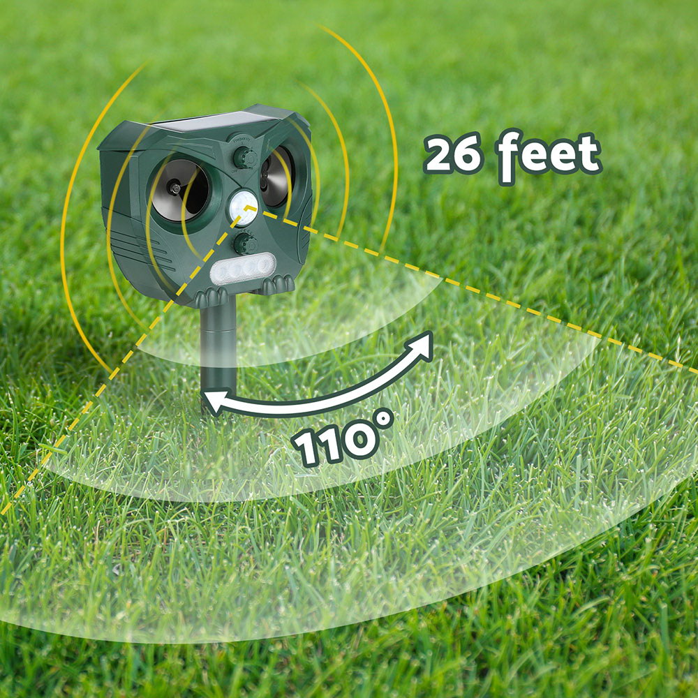 Snake Repeller | Ultrasonic Battery USB Powered | Outdoor Pest Control