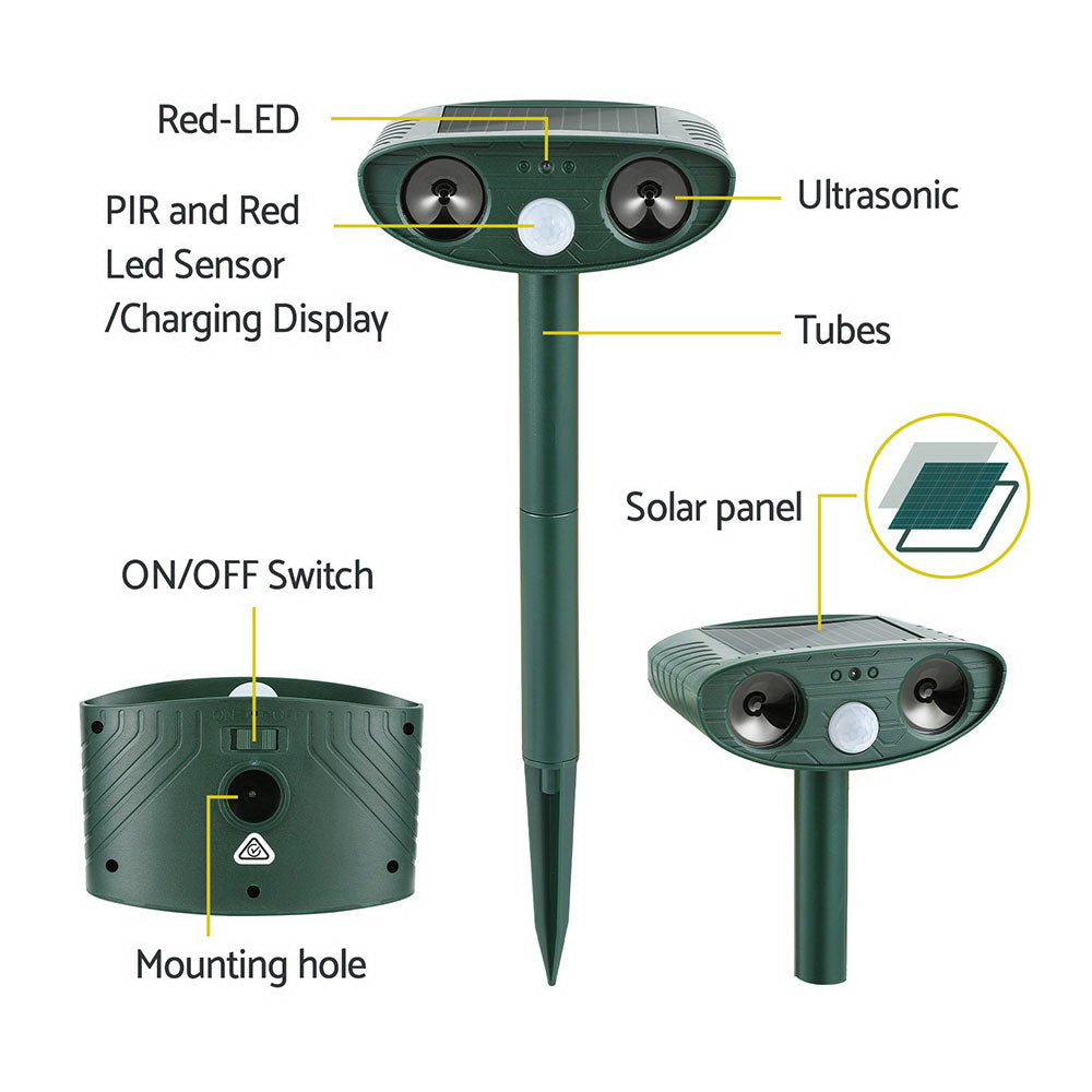 Snake Repeller | Ultrasonic Battery Powered | USB Charging