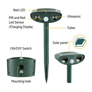 Snake Repeller | Ultrasonic Battery Powered | USB Charging