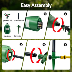 Snake Repeller | Outdoor Water Sprinkler | Animal Pest Deterrent