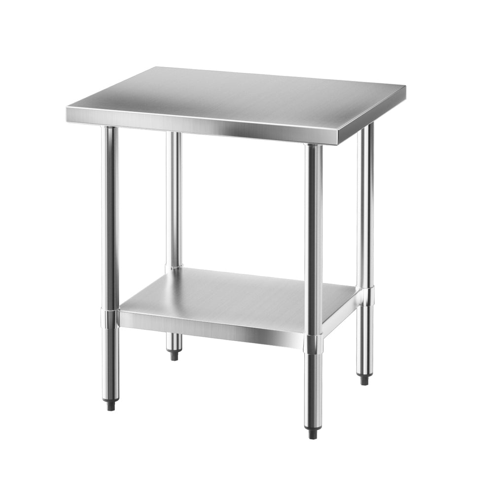 Cefito Stainless Steel Kitchen Bench | Work Table | 610x760mm | 430 Grade