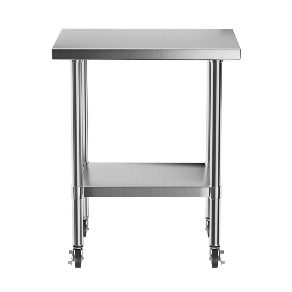 Stainless Steel Kitchen Bench | 760x610mm | 430 Grade | Splashback