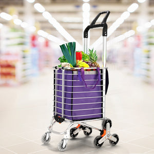 Emajin | Shopping Cart Trolley | 35L | Foldable Climbing Wheels
