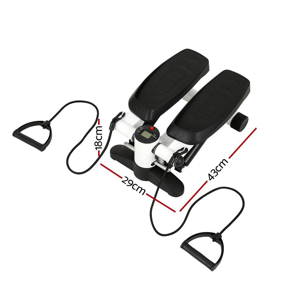Everfit Mini Stepper | Resistance Rope | Aerobic Step Trainer | Home Workout | 150KG