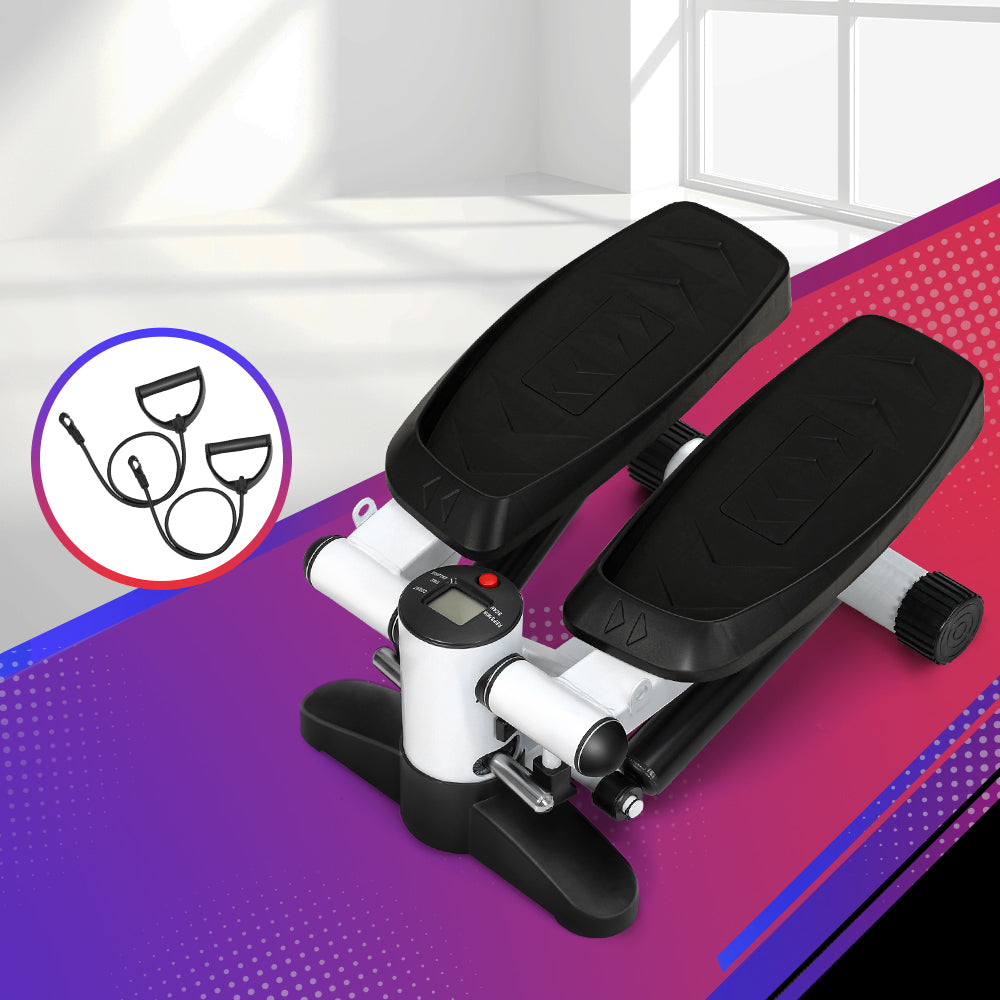 Everfit Mini Stepper | Resistance Rope | Aerobic Step Trainer | Home Workout | 150KG