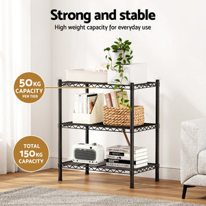 Shelving Unit | 3 Tier | Adjustable Steel Storage Rack