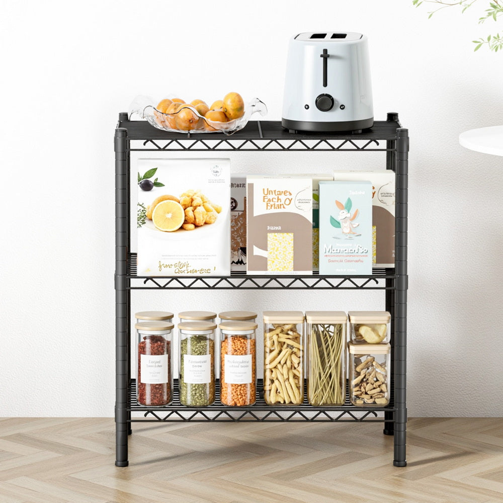 Shelving Unit | 3 Tier | Adjustable Steel Storage Rack