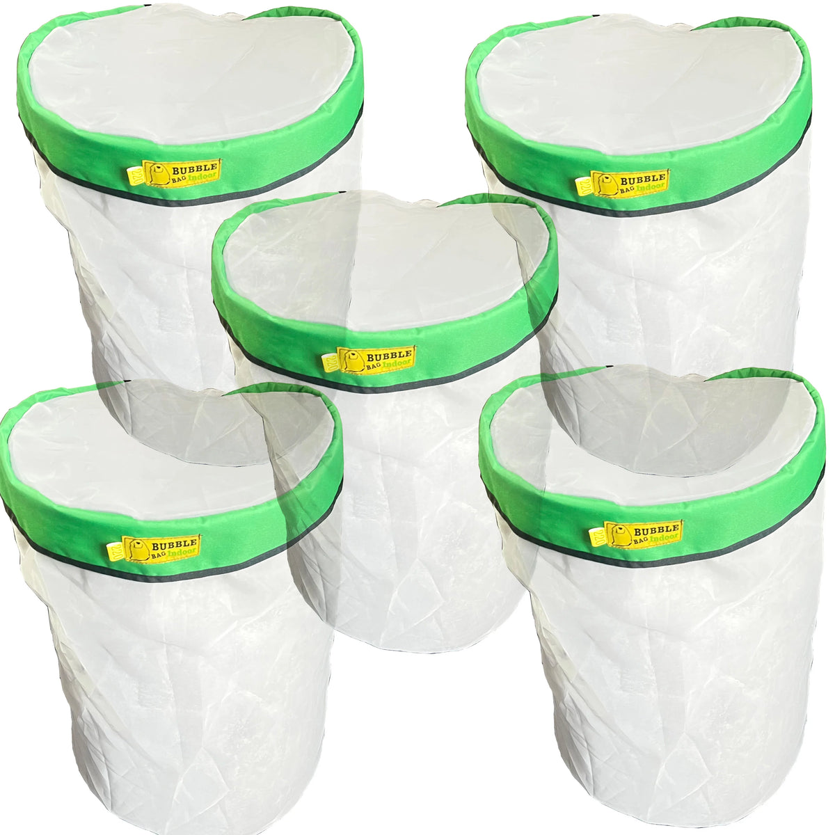 20 Gallon All-Mesh Bubble Bag | 220 Micron | Zipper Material Bag for Washing Machines | 40x60cm