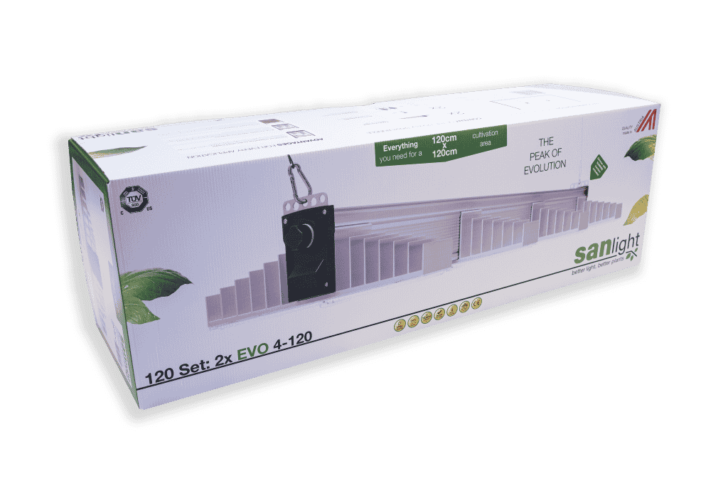 Sanlight Evo 120 LED Grow Light Set | 2 X EVO 4-120