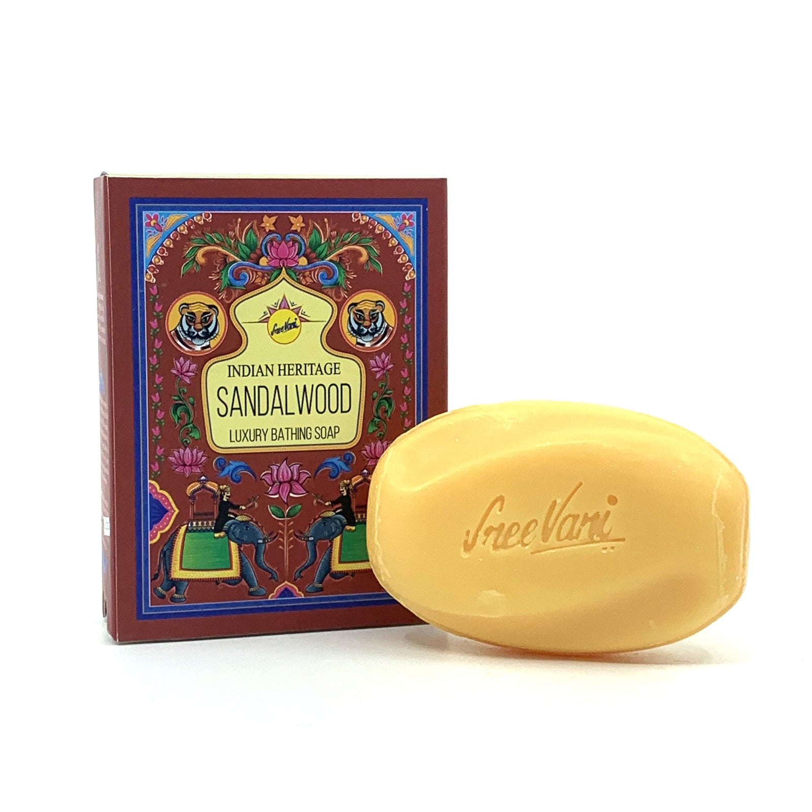 Sandalwood Soap Bar | Sree Vani Indian Heritage | 75g