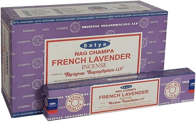 Satya French Lavender Incense Sticks - 180 Grams