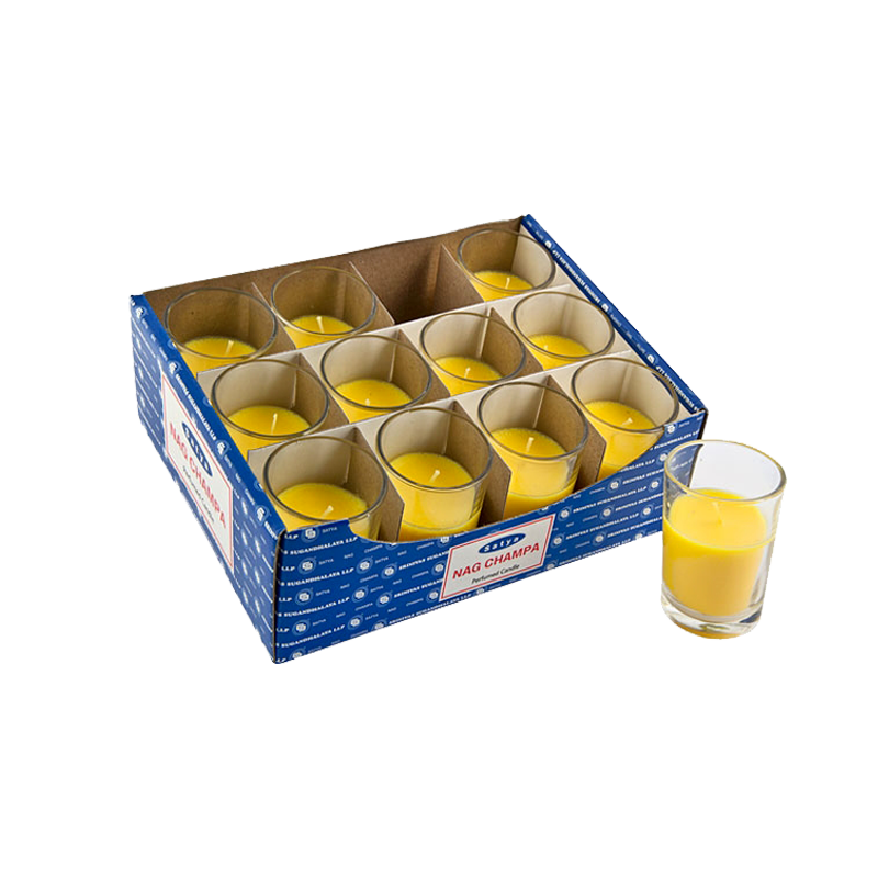 Satya Nag Champa Candles | 12 Pack | 10hr Burn Time