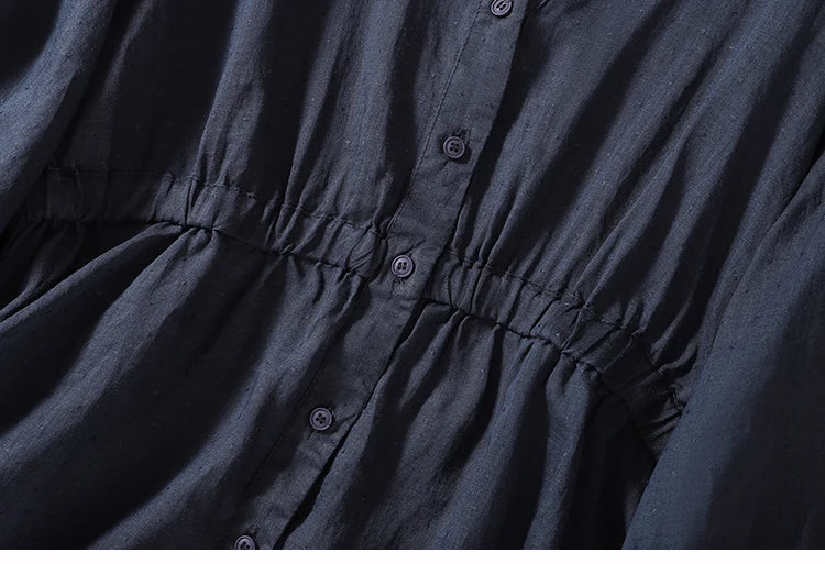 Beautiful Women's V-Neck Cotton Blouse | Various Colours | Size M-2XL