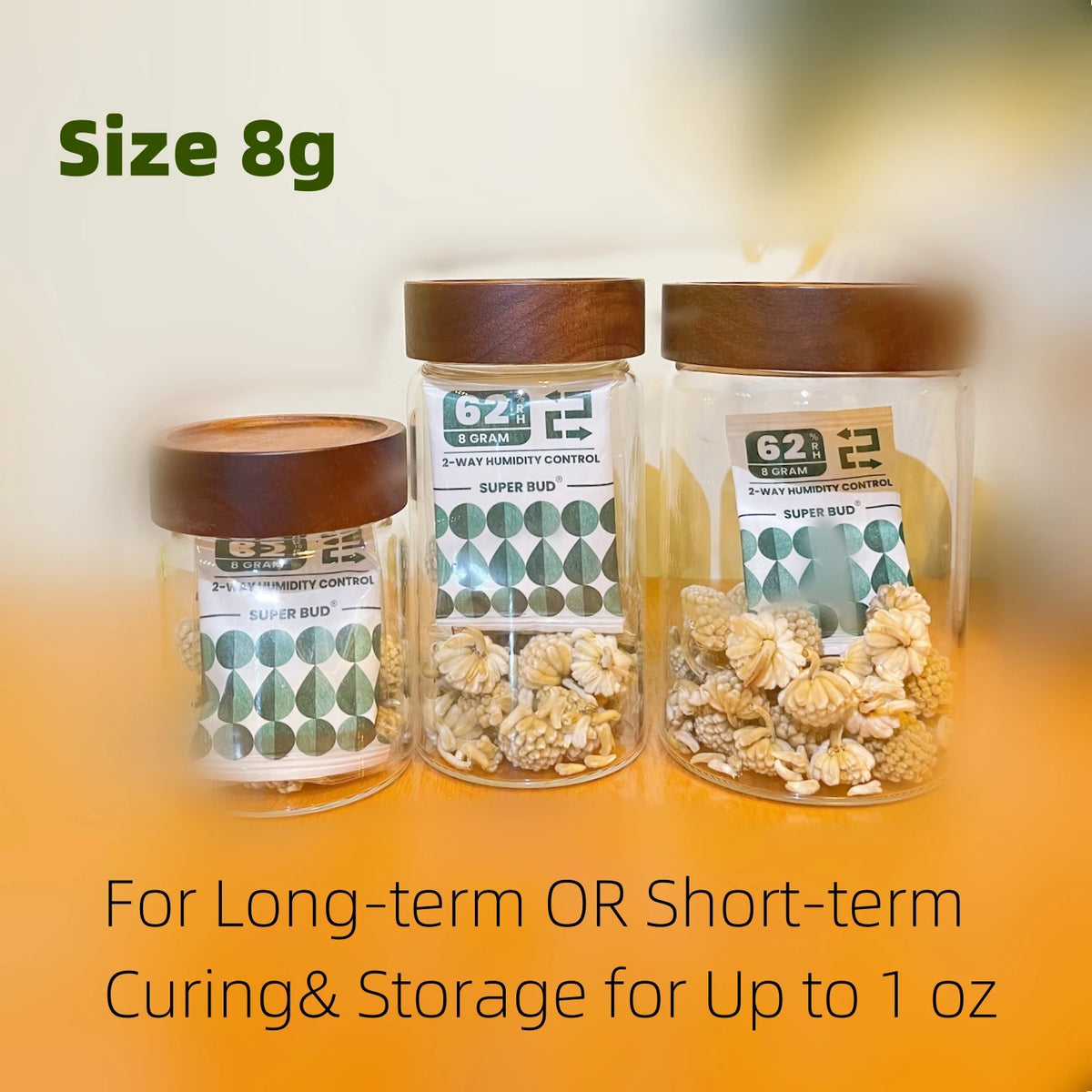 62% Humidity Control Packs | SuperBud | 4g + 8g Sizes