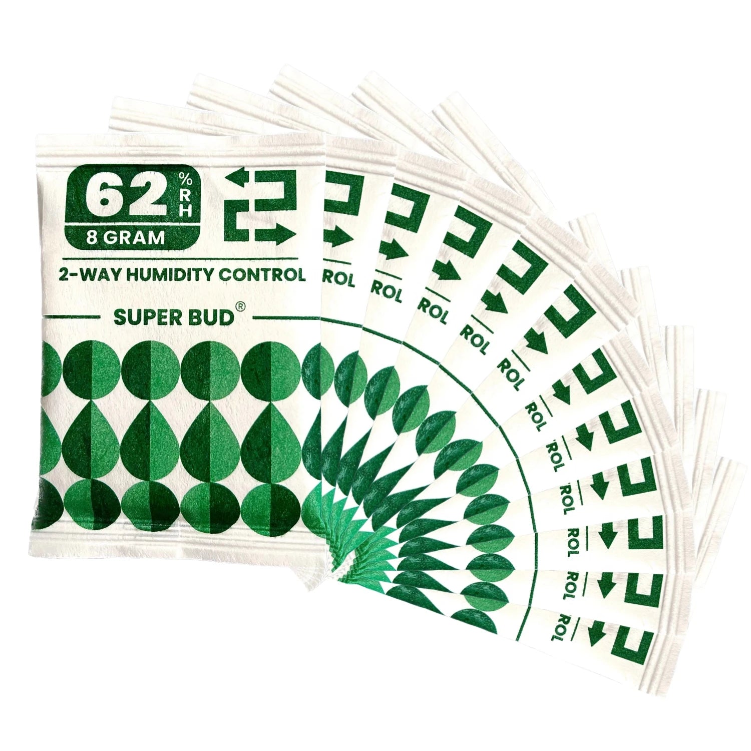 62% Humidity Control Packs | SuperBud | 4g + 8g Sizes