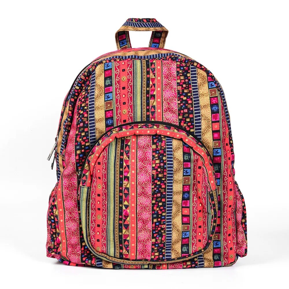 Cool Hippie Styled School Back Pack | Various Colours