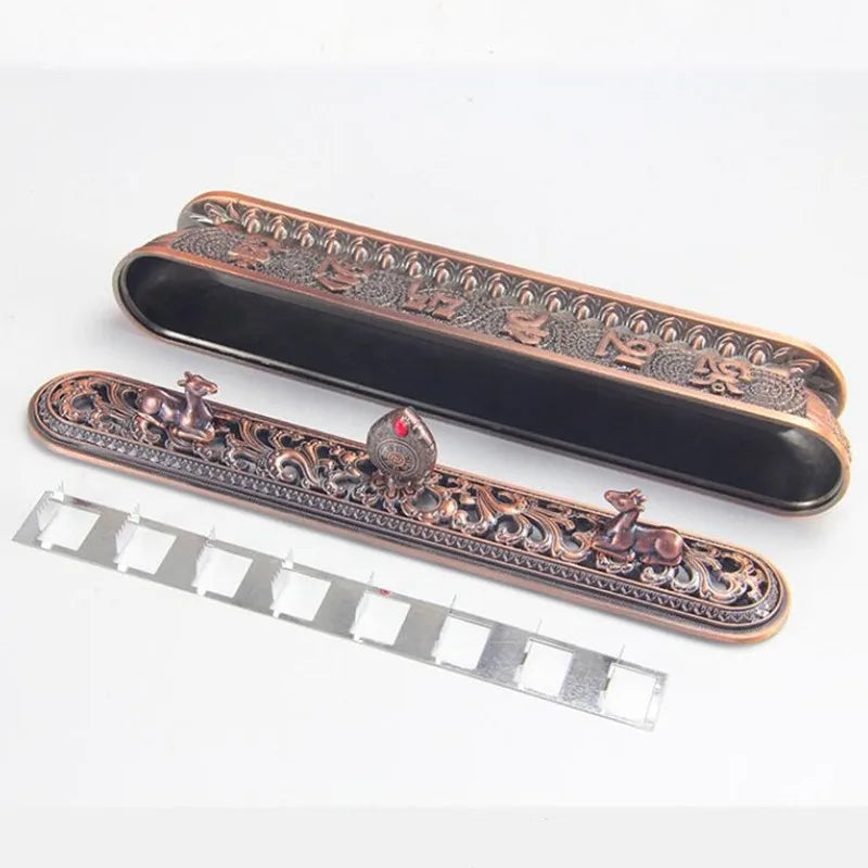 Handmade Chinese Buddhist Incense Burner Boxes | Various Sizes