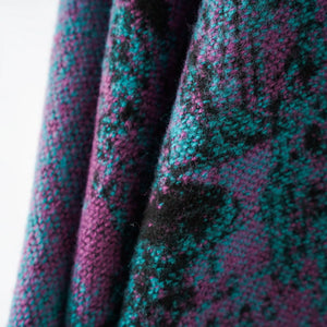 Bohemian Hippie Vintage Shawl | Thick Imitation Cashmere Cloak | Ethnic Style Winter Scarf Wrap | 135x150cm