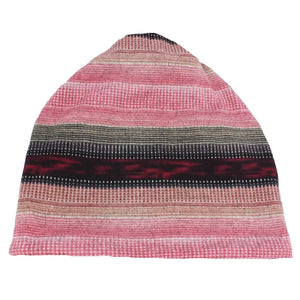Dual-Use Women’s Beanie | Striped Autumn & Winter Hat | Fashionable Skull Cap