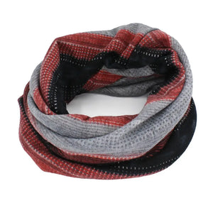 Dual-Use Women’s Beanie | Striped Autumn & Winter Hat | Fashionable Skull Cap