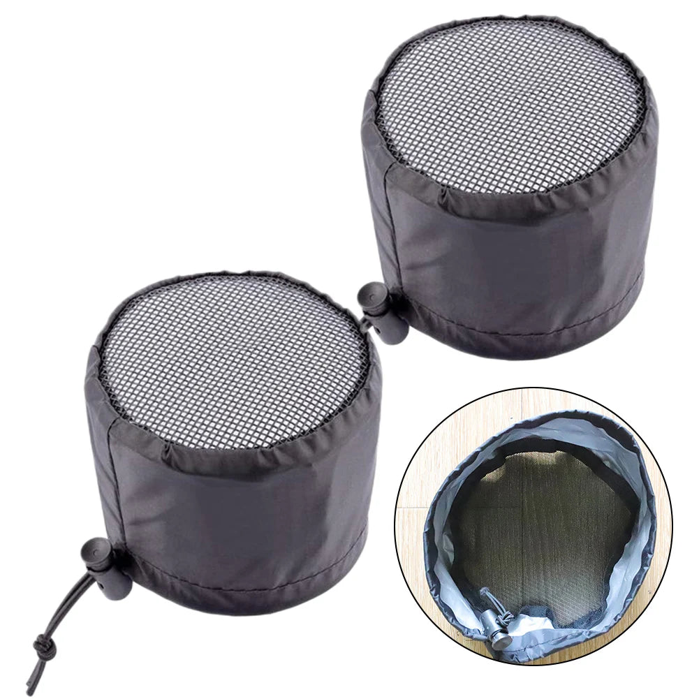 2Pcs Grow Tent Vent Covers | 4in / 6in / 8in | Waterproof Dust-Proof Duct Filter Net