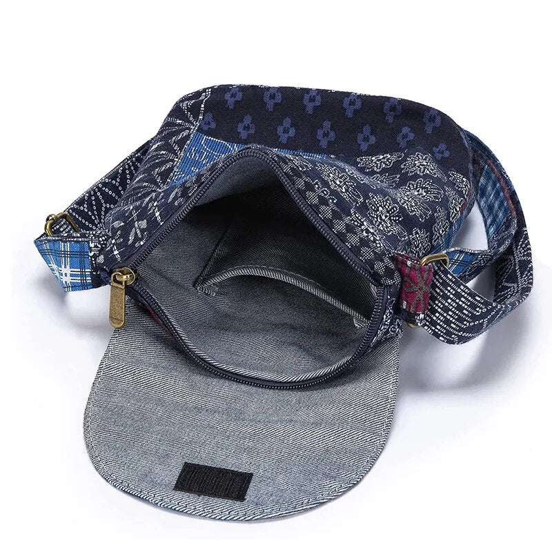 Cool Hippie Boho Styled Crossbody Shoulder Bag | Various Colours