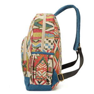 Cool Bohemian Fabric Rommy DayPack Backpack