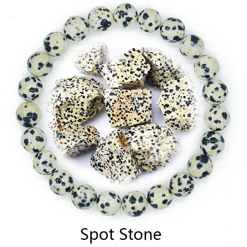 Genuine Natural Stone Bracelet Man Natural Flower Green Gemstone Beads Jewelry for Women Bohemia Style Elastic Bangle Wholesale