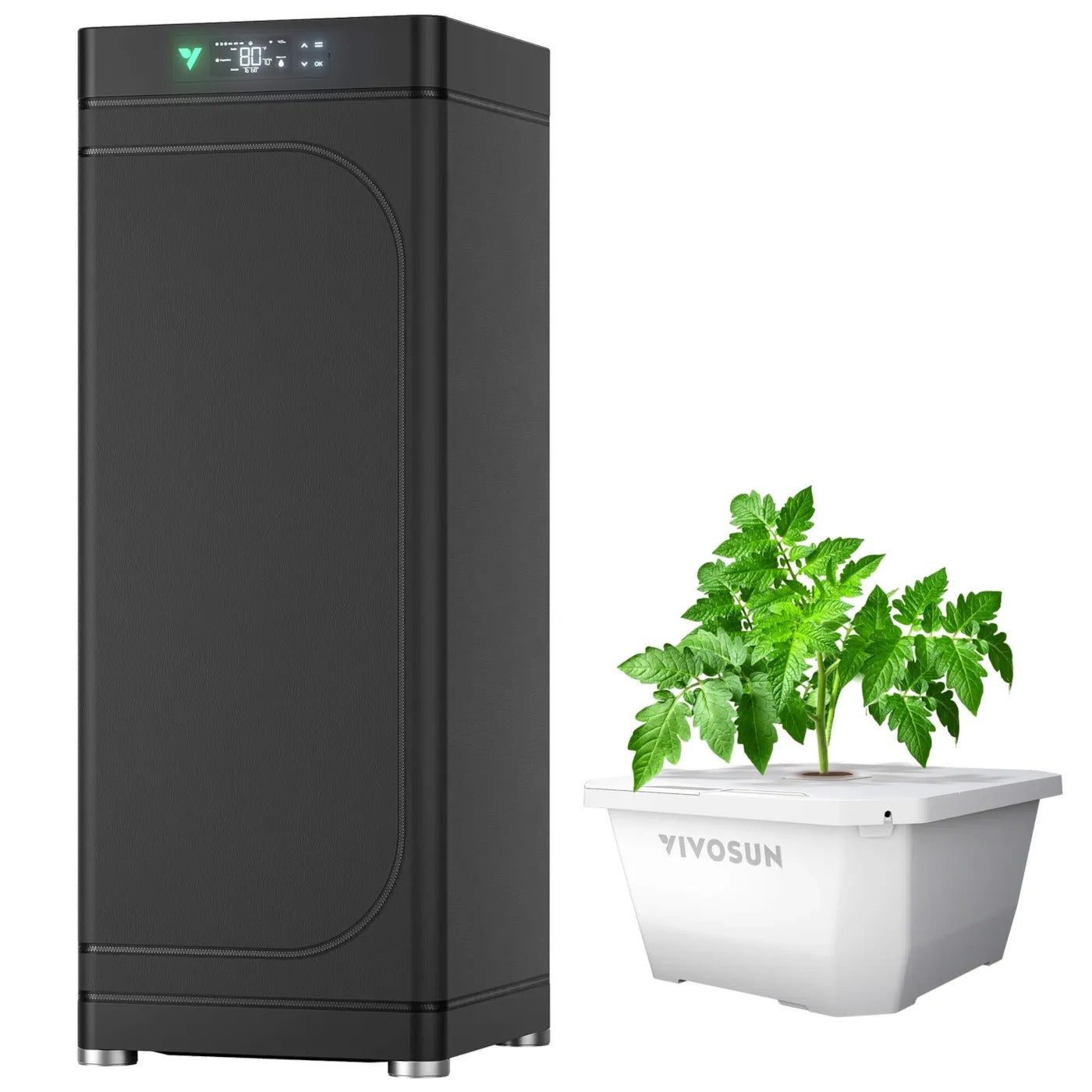 Smart Hydroponic Grow Box + DWC Growing Kit | Automated Indoor Smart Garden | App-Controlled