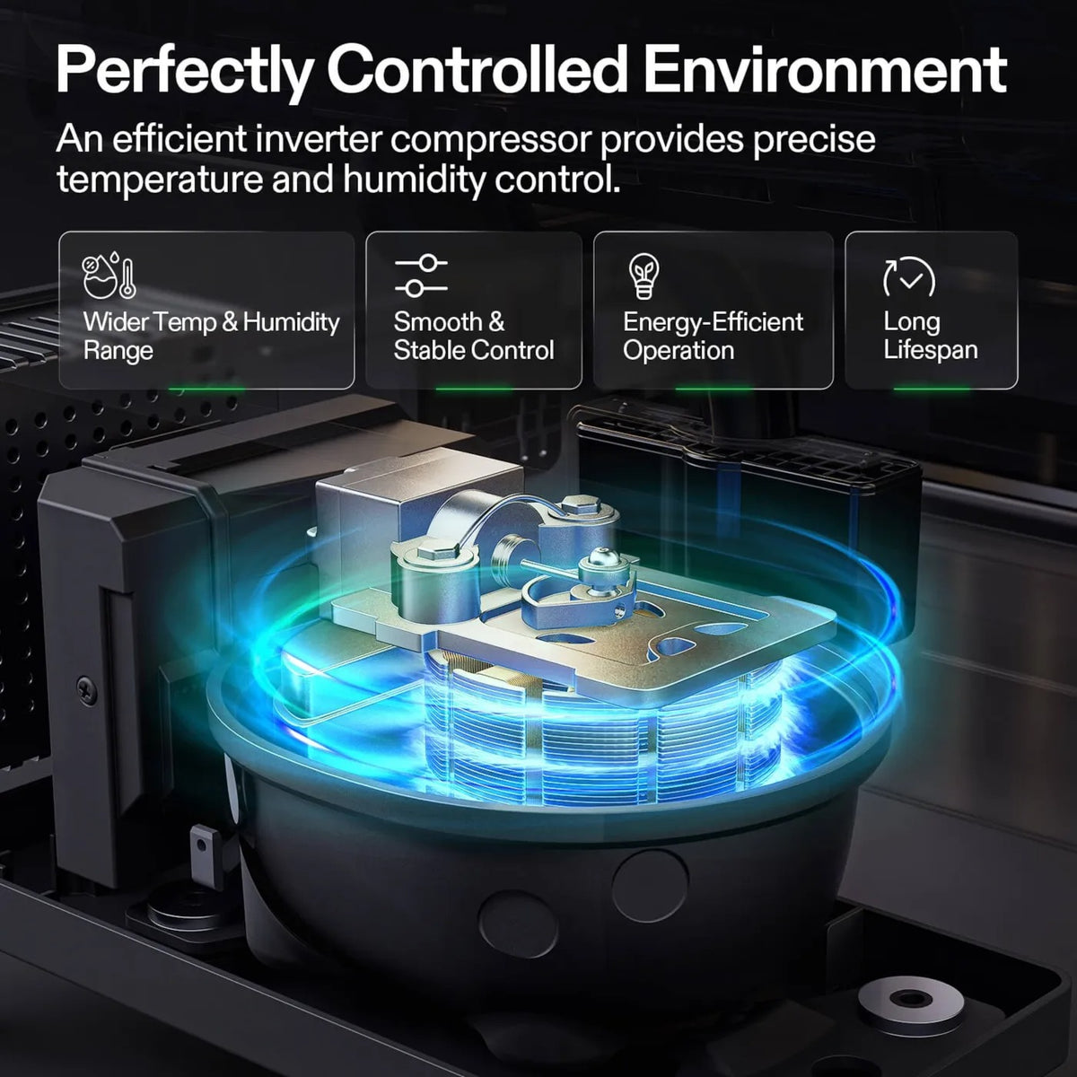 Smart Post-Harvest Drying & Curing Box | Temperature + Humidity Control | App + Touchscreen | Even 360° Airflow