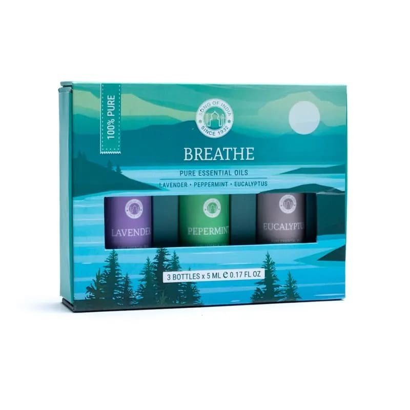 Song Of India Breath Essential Oil Set