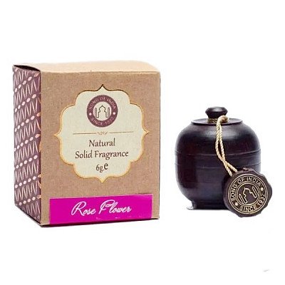 Song Of India Solid Rose Flower Perfume | 6 Grams
