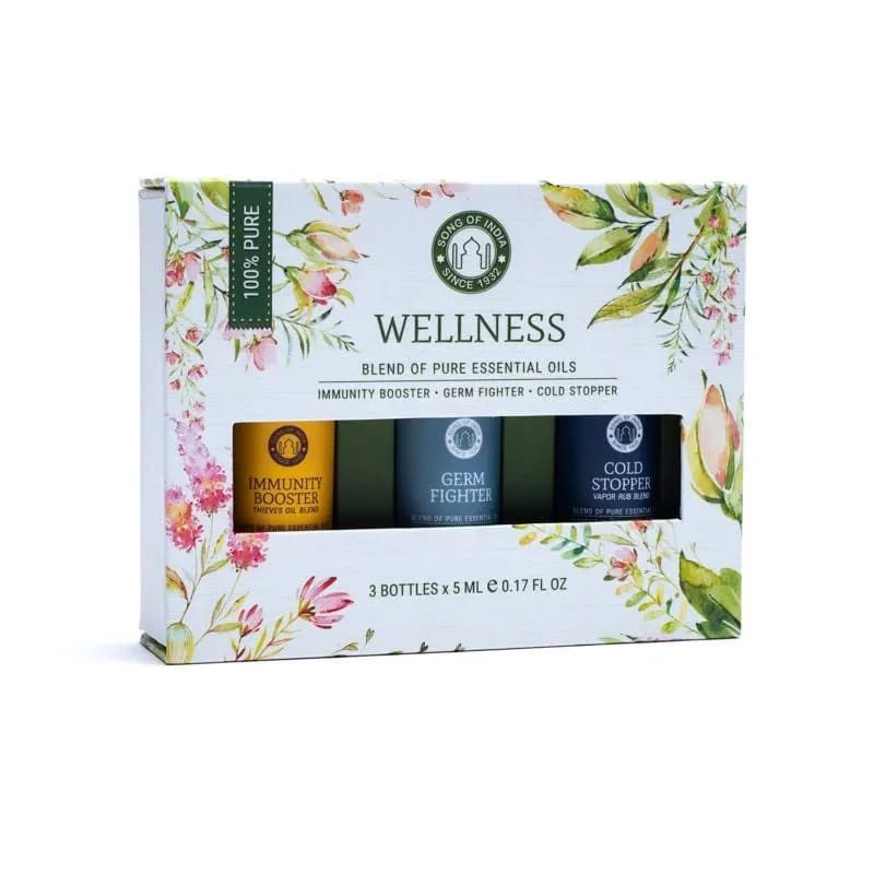 Song Of India Wellness Essential Oil Set