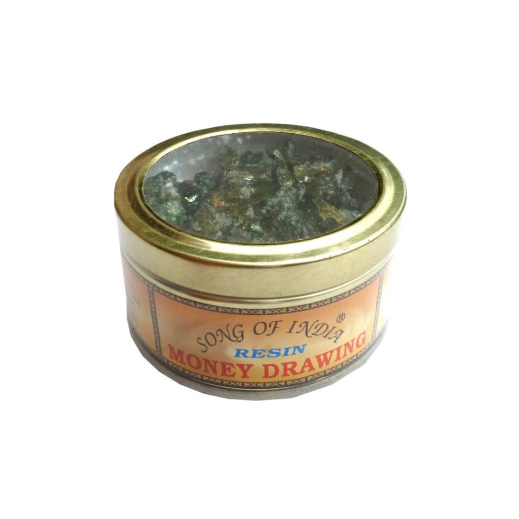 Song of India Money Drawing Resin – 60g | Natural Aromatic Blend | Made in India