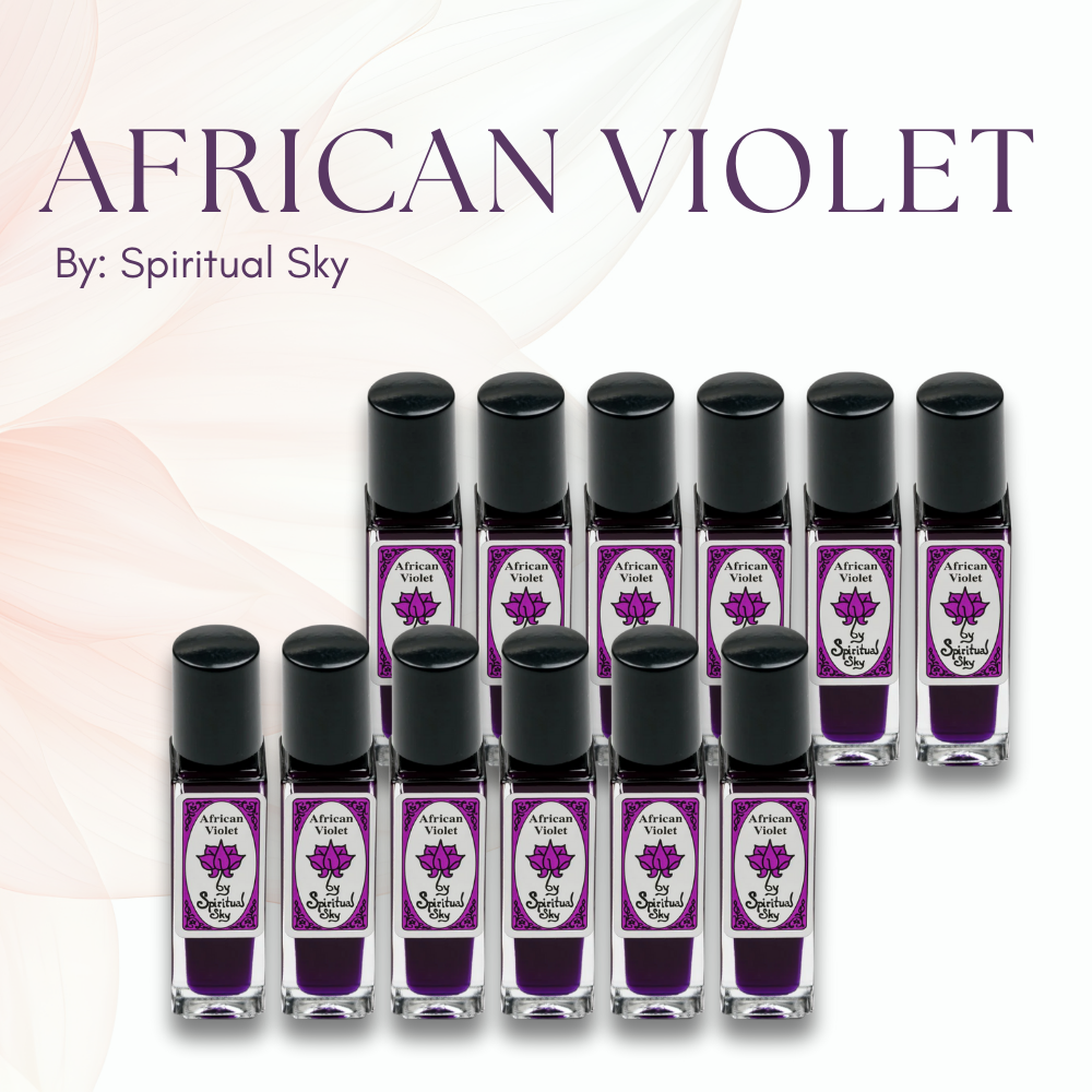 Spiritual Sky Perfume Oil - African Violet - 12 Pack