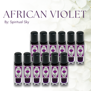 Spiritual Sky Perfume Oil - African Violet - 12 Pack