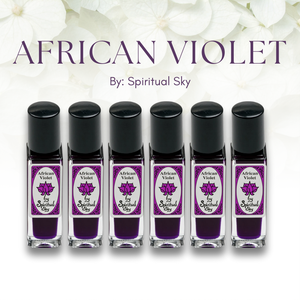 Spiritual Sky Perfume Oil - African Violet - 6 Pack