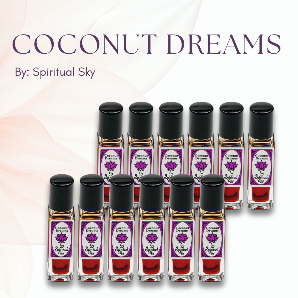 Spiritual Sky Perfume Oil - Coconut Dreams - 12 Pack
