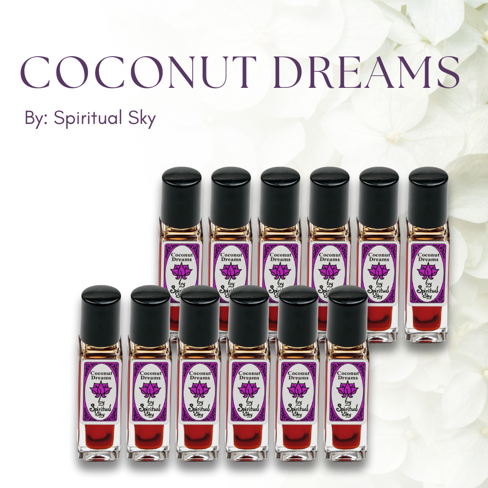 Spiritual Sky Perfume Oil - Coconut Dreams - 12 Pack