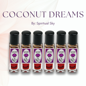 Spiritual Sky Perfume Oil - Coconut Dreams - 6 Pack