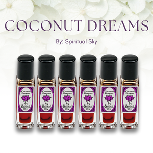 Spiritual Sky Perfume Oil - Coconut Dreams - 6 Pack
