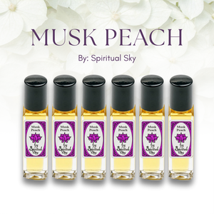 Spiritual Sky Perfume Oil - Musk Peach - 6 Pack