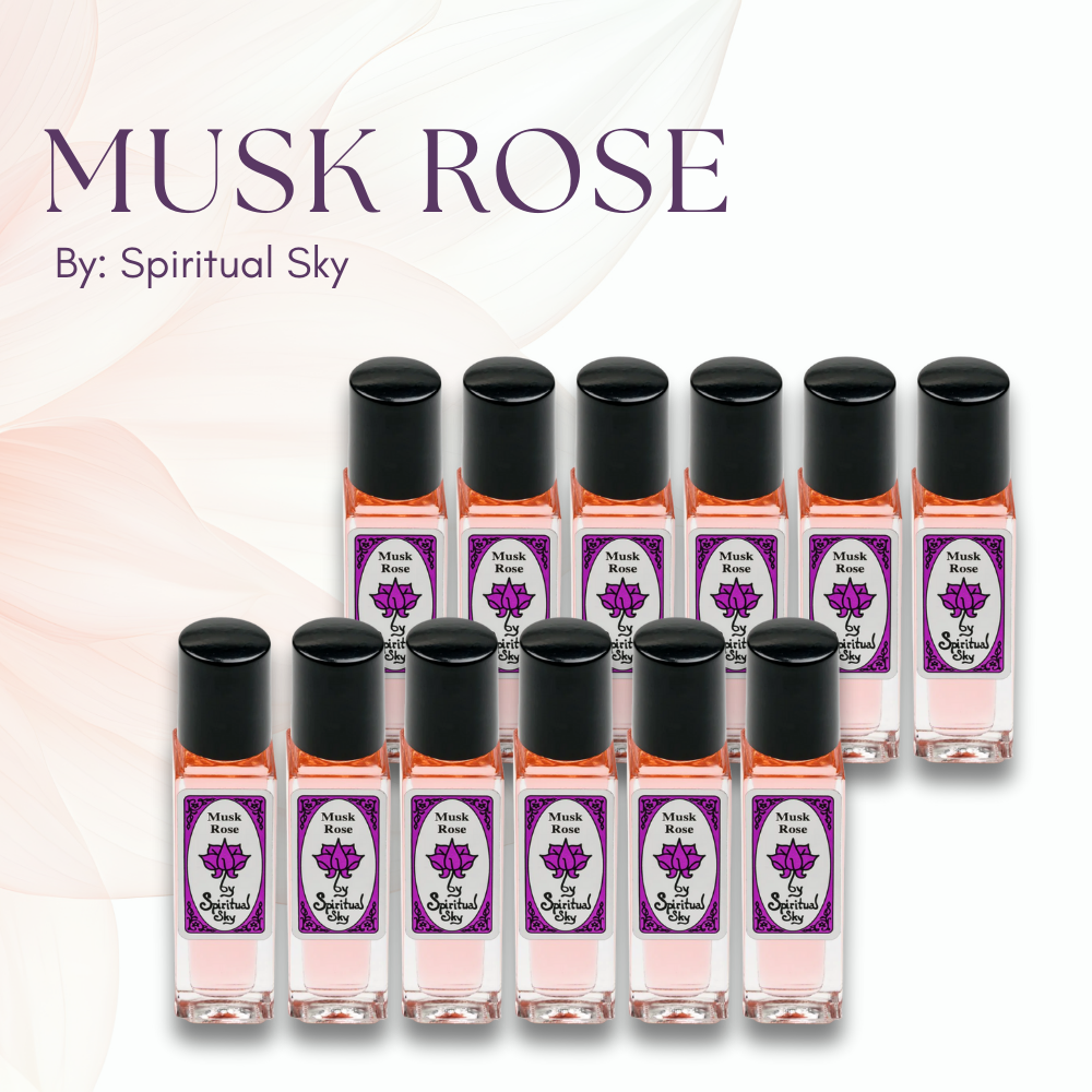 Spiritual Sky Perfume Oil - Musk Rose - 12 Pack