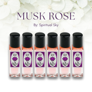 Spiritual Sky Perfume Oil - Musk Rose - 6 Pack