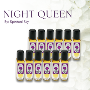 Spiritual Sky Perfume Oil - Night Queen - 12 Pack