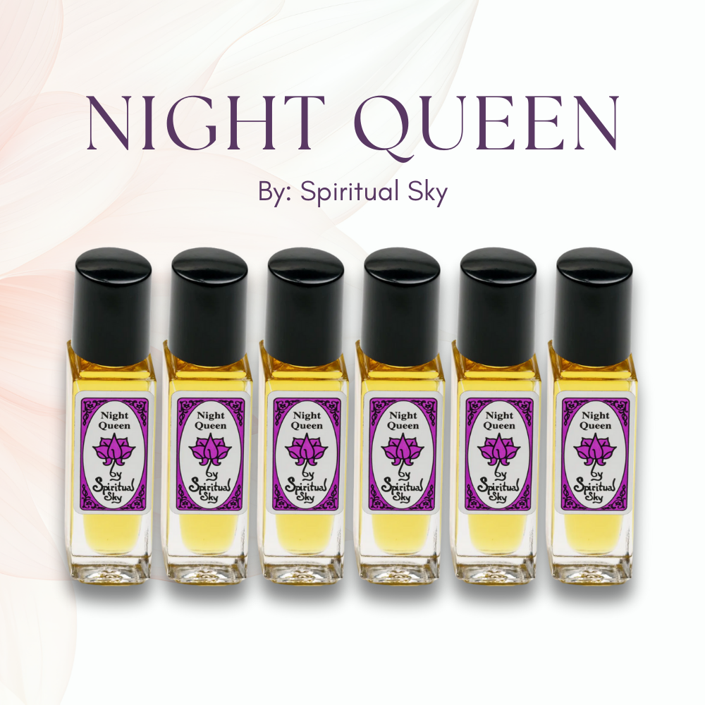 Spiritual Sky Perfume Oil - Night Queen - 6 Pack